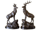 Life Size Metal Antelope Casting Bronze Deer Sculpture for Indoor or Outdoor