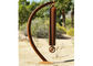 Metal Wind Chime Corten Steel Sculpture , Yard And Garden Art Sculpture