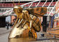 Contemporary Art Titanium Finish Honey Bee Sculpture Corrosion - Stability