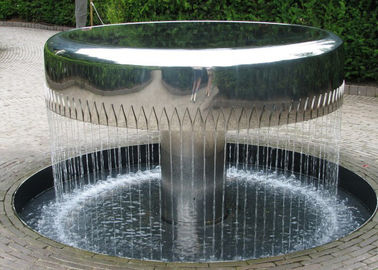 China Professional Stainless Steel Water Feature Fountains Mirror Polishing supplier