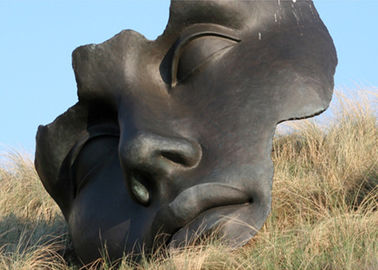 China 220cm Famous Half Face Bronze Statue Antique Art OEM / ODM Available supplier
