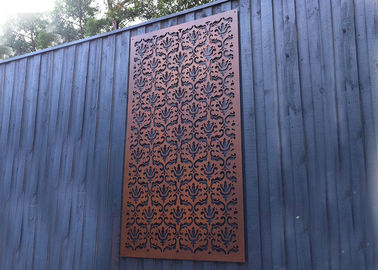 China Chinese Style Metal Wall Sculpture Rustic Color For Garden / Public Decoration supplier