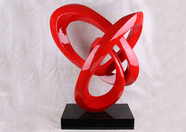 China Customized Indoor Painted Metal Sculpture For Public Commercial Decoration supplier