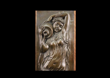 China Fine Rare Bronze Relief Wall Art , High Relief Sculpture Contemporary Style supplier