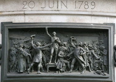 Wall Art  French Revolution Bronze Relief For Outdoor Garden Decoration