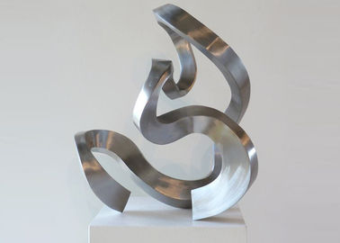 China Modern Decorative Stainless Steel Indoor Sculpture / Customized Sculpture supplier