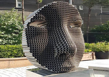 Figure Decor Outdoor Metal Sculpture Stainless Steel For Large Garden