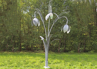 China City Art Decor Abstract Yard Sculptures / Stainless Steel Fish Sculpture supplier