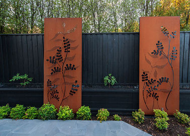 China Contemporary Sculpture Steel Outdoor Decoration Metal Art Corten Steel Screen supplier