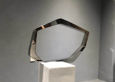 Art Modern Stainless Steel Sculpture , Stainless Steel Abstract Sculpture