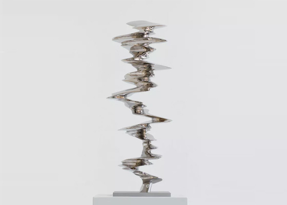 Modern Contemporaray Stainless Steel Polished Tony Cragg Sculpture Untitled