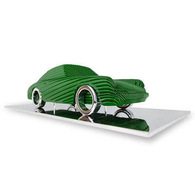 Unique Stainless Steel Car Model Sculptures Customize Size And Color