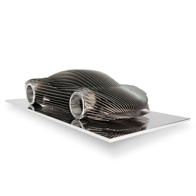 Unique Stainless Steel Car Model Sculptures Customize Size And Color