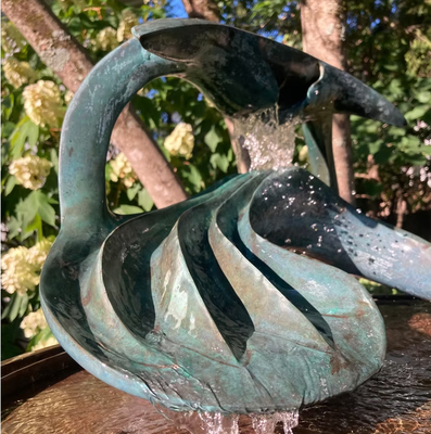 Custom Decoration Outdoor Bronze Garden Water Fountain Sculpture