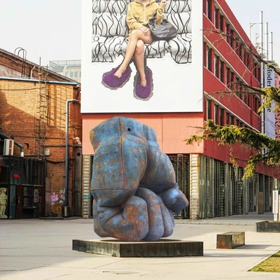 150cm Height Decoration Art Large Industrial-Style Fist Sculpture