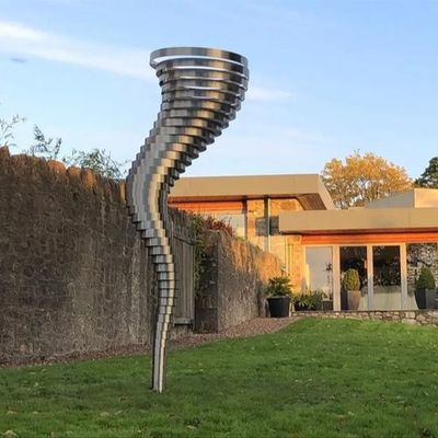 Good price Spiral Decorative Art Sculpture Outdoor Metal Sculpture Custom Statue Garden Landscaping Wholesale online