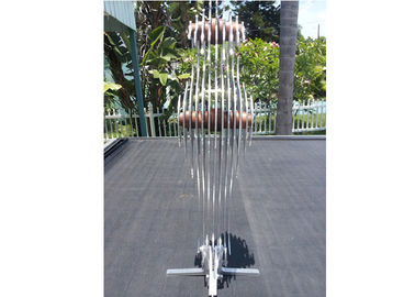 Modern Outdoor Stainless Steel Sculpture Seahorse Sculpture Matt Finish