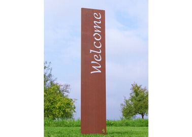 Outdoor Decoration Custom Corten Steel Logo, Custom Logo