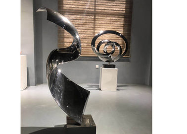 Indoor Decoration Stainless Steel Sculpture, Metal Steel Sculpture