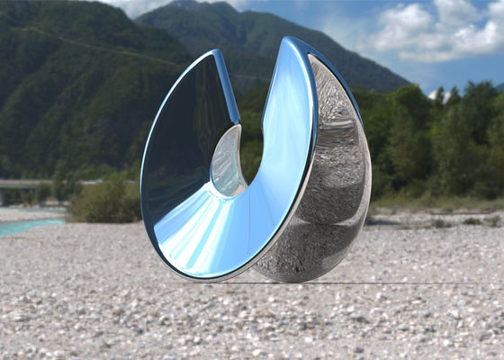 Corrosion Resistant Mirror Stainless Steel Sculpture for Outdoor Decoration