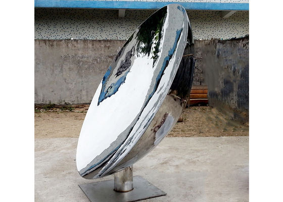 100cm 120cm 150cm Dia Stainless Steel Sky Mirror Sculpture
