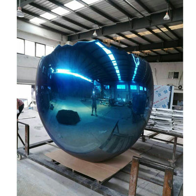ODM Polished Stainless Steel Broken Shell Egg Sculpture
