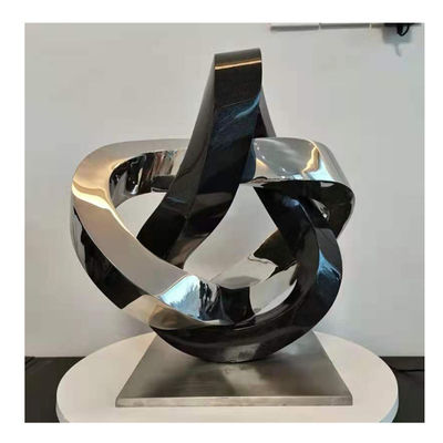 Modern Stainless Steel Abstract Art Sculpture For Interior Decoration