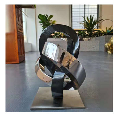 Modern Stainless Steel Abstract Art Sculpture For Interior Decoration