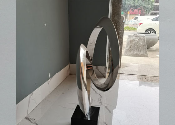 106cm High Contemporary Polished 316 Stainless Steel Art Sculptures