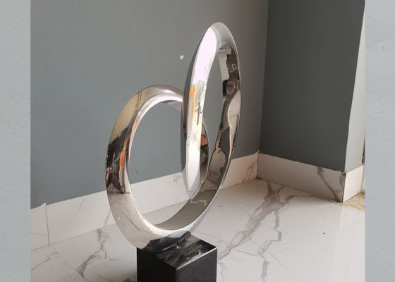 106cm High Contemporary Polished 316 Stainless Steel Art Sculptures