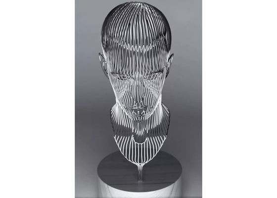 Outdoor Indoor Decoration Stainless Steel Hollow Man Sculpture