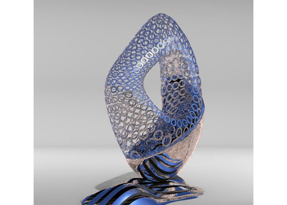 Good price Abstract Outdoor Decoration 316 Stainless Steel Sailboats Sculpture online