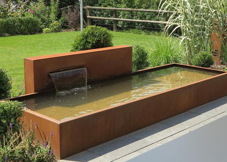 Assemble Stainless Steel Water Feature Spouts For Public