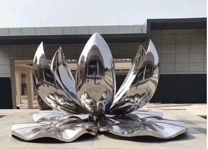 pl29815846 large_polished_stainless_steel_outdoor_metal_lotus_flower_sculpture