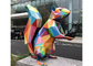 Squirrel Outdoor Fiberglass Sculpture For Public Garden Or Plaza Decoration supplier