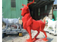 Animal Figure Deer Outdoor Fiberglass Sculpture Life Size For Garden Decoration supplier