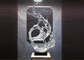 Modern Clear Resin Abstract Sculpture for Indoor Outdoor Art Decoration supplier