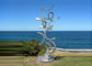 Contemporary Art Stainless Steel Sculpture For Outdoor Decoration Anti Corrosion  supplier