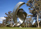Garden Large Modern Abstract Stainless Steel Decorative Sculpture supplier