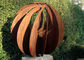 Corten Steel Hollow Outdoor Metal Sphere Sculpture Various Size Available supplier