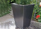 Contemporary Garden Art Stainless Steel Planter Metal Planter Boxes WS-ST841 supplier