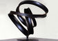 Indoor Ribbon Bronze Lawn Statues , Abstract Bronze Sculptures WS-C038 supplier