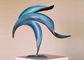 Custom Design Art Deco Bronze Sculpture Abstract Black - Chrome Lacquered supplier