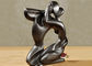 Abstract Bronze Statue Kissing Love Couple Thermal Coloring Coating supplier