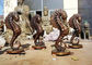 Customized Size Bronze Statue For Garden Decoration Hippocampus Design supplier