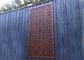 Chinese Style Metal Wall Sculpture Rustic Color For Garden / Public Decoration supplier