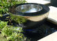 Mirror Polished Stainless Steel Outdoor Water Features Hemisphere Shape supplier