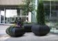 Professional Large Stainless Steel Planters For Building / Public Decoration supplier