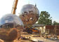 Stunning Huge Metal Sphere Sculpture , Stainless Steel Garden Sculptures