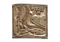Different Sizes Pisces Bronze Relief Plaque Welding Craft 200*200cm